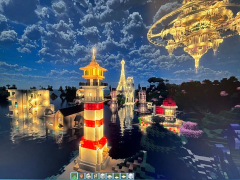 我的世界海底怎么照明